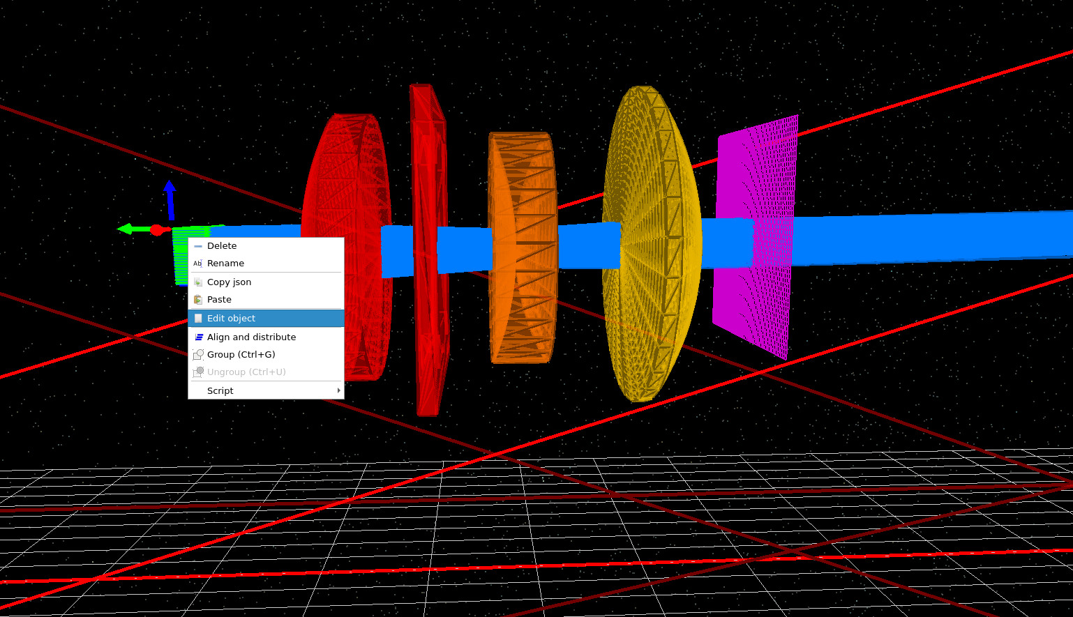 Right click on the light source and choose Edit object.