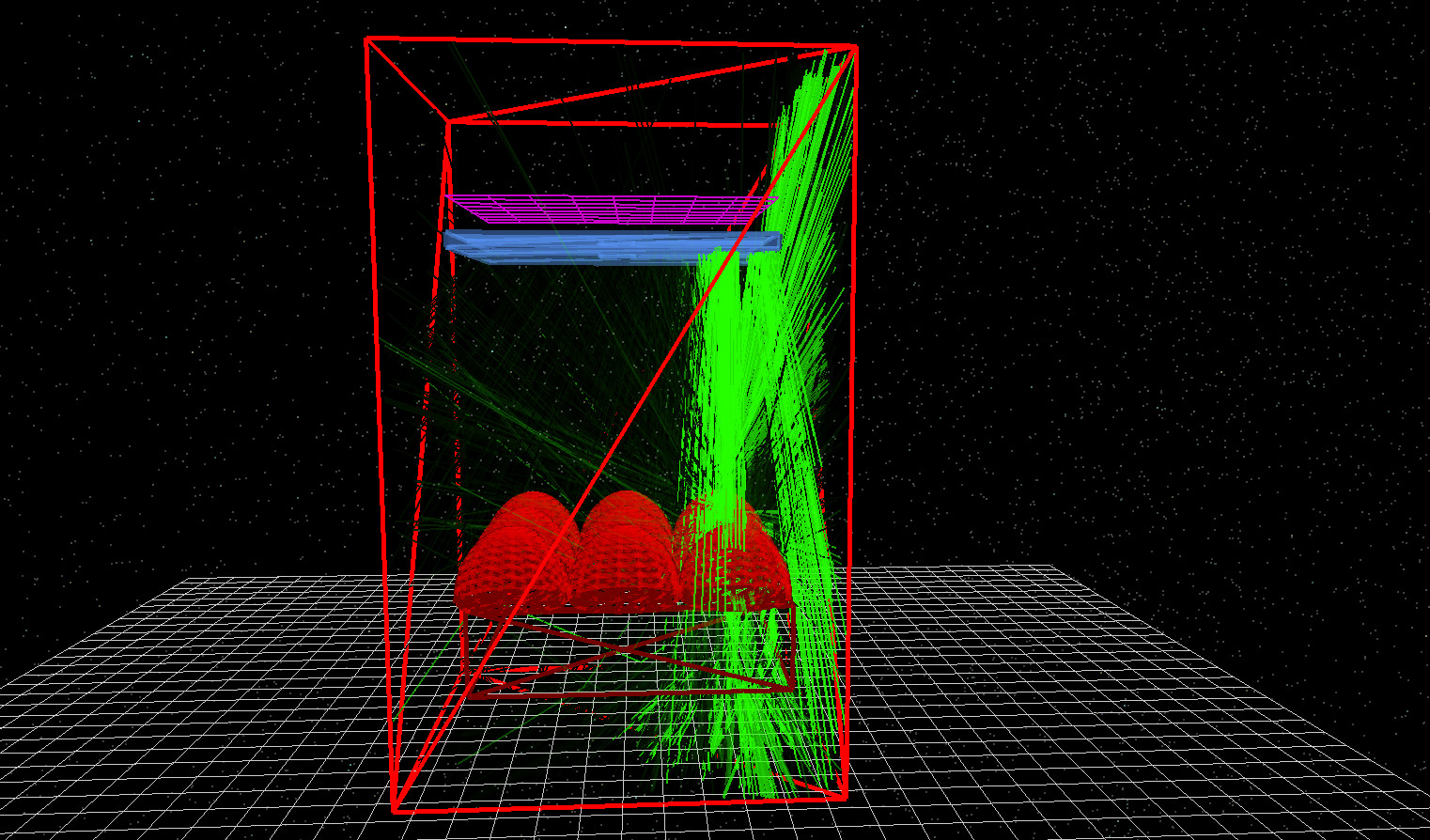 Reoriented view for scanning the source position laterally relative to the microlens array and aperture.